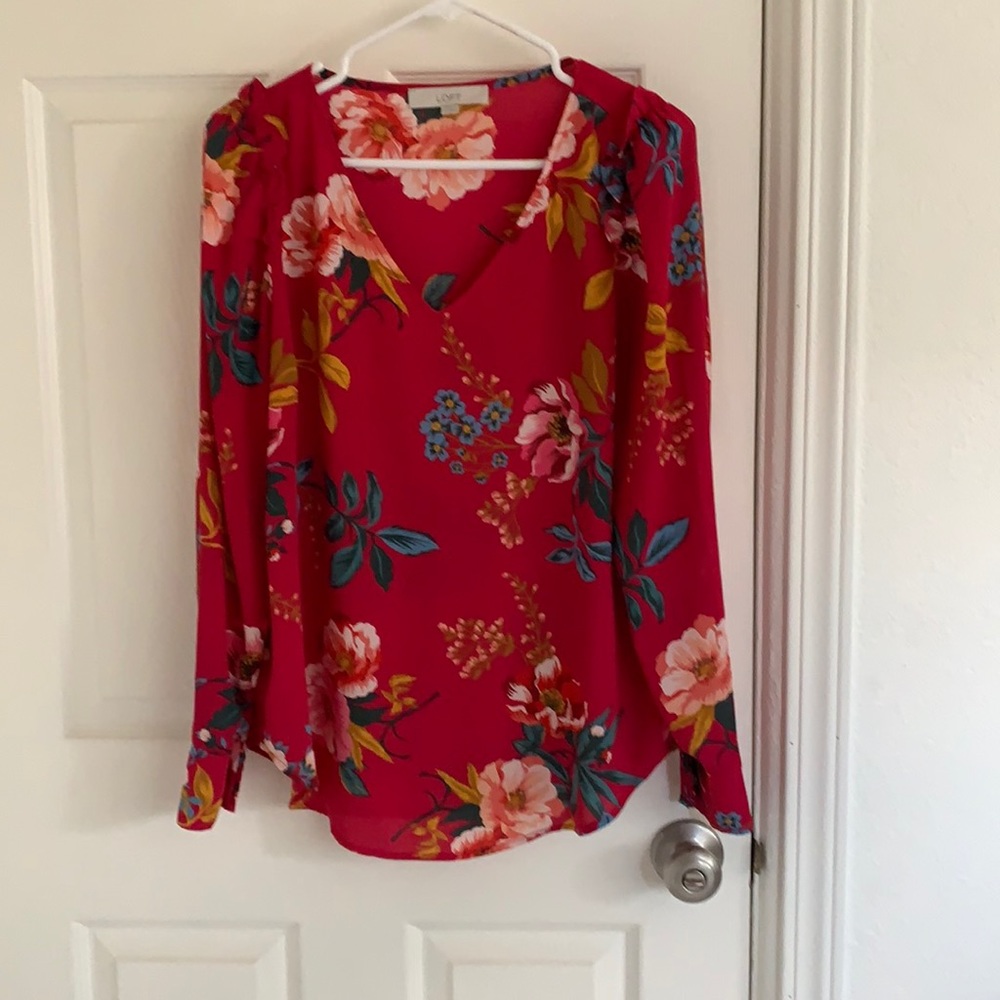 Floral Ann Taylor Blouse
